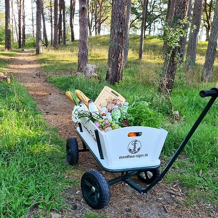 Strandhaus Ruegen - Meerblick, Sauna, Kamin & Whirlpool Prázdninový dům Baabe