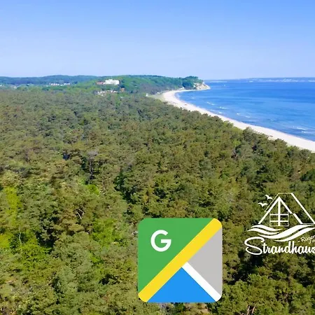 Strandhaus Ruegen - Meerblick, Sauna, Kamin & Whirlpool 別荘 *