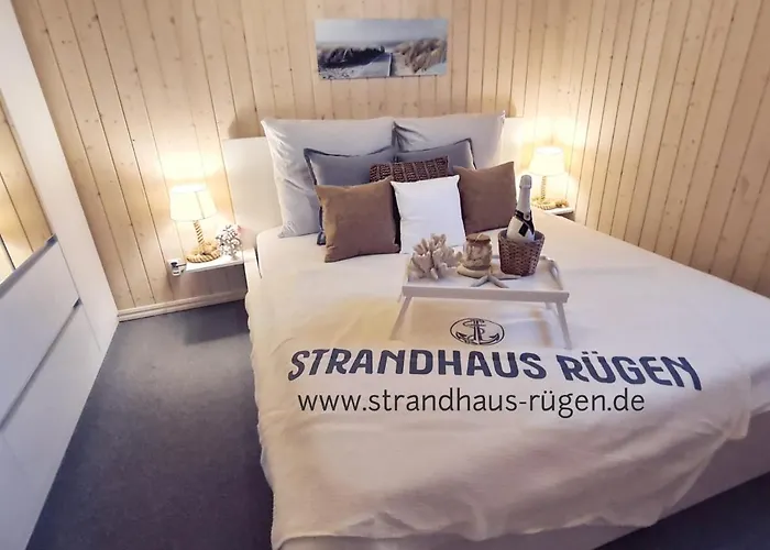 Tatil Evi Strandhaus Ruegen - Meerblick, Sauna, Kamin & Whirlpool