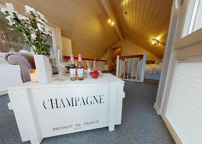 Strandhaus Ruegen - Meerblick, Sauna, Kamin & Whirlpool Tatil Evi