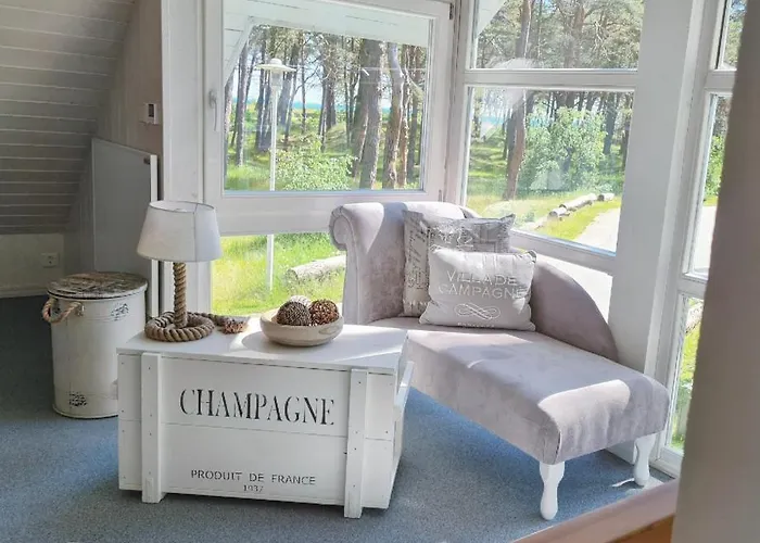 Strandhaus Ruegen - Meerblick, Sauna, Kamin & Whirlpool Baabe